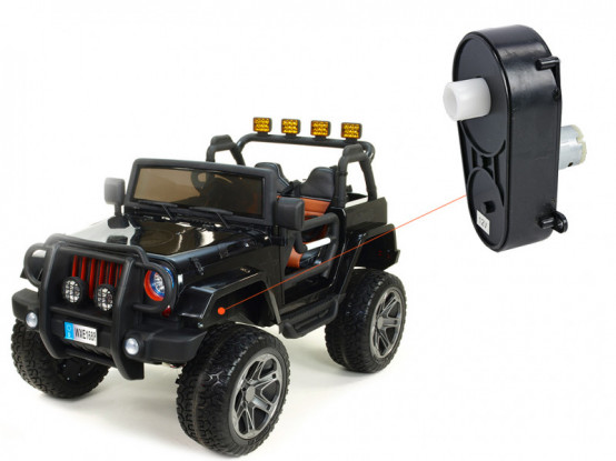 Dětské autíčko Wrangler 4x4 - náhradní elektrický motor s převodovkou pro řízení