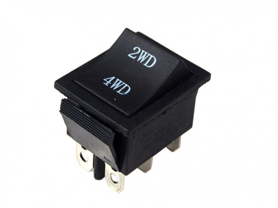 Prepínač pohonu kolies 2x2 / 4x4, 6 pin