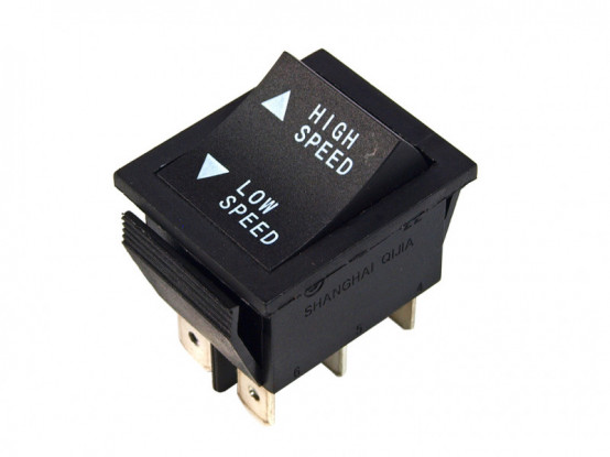 Náhradní přepínač rychlosti jízdy (rychle/pomalu) s šipkami