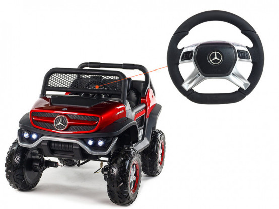 Dětské autíčko Mercedes-Benz Unimog - náhradní volant