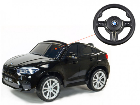 Dětské autíčko BMW X6 M dvoumístné - náhradní volant