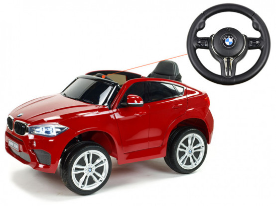 Dětské autíčko BMW X6 M jednomístné - náhradní volant