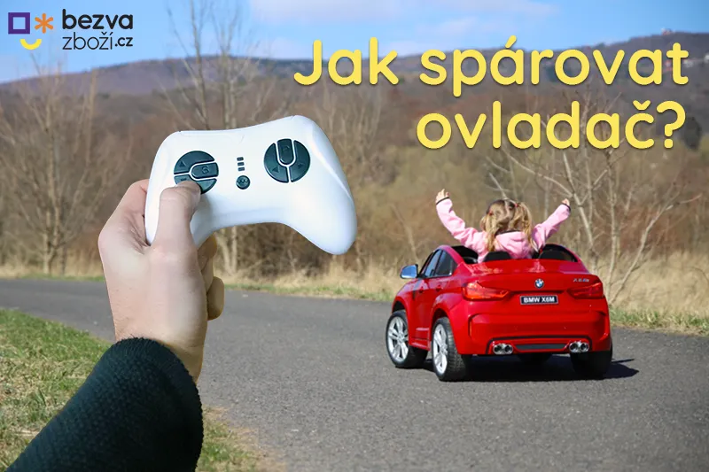 Ako spárovať elektrické autíčko s diaľkovým ovládačom?