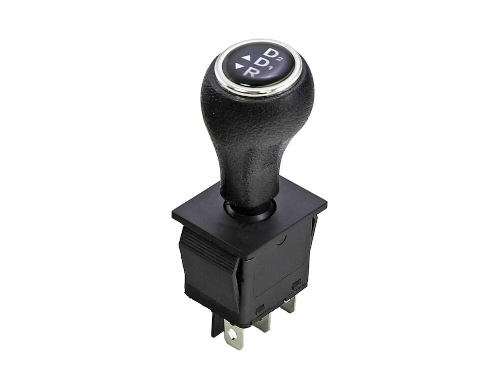 Přepínač směru jízdy a rychlosti s páčkou (D1-D2-R), 3 pin